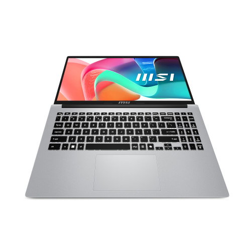 MSI Portátil Modern 15 F1MG-256XES 15.6" Full HD Intel Core 5 120U 16GB DDR4 512GB SSD FreeDOS Plata