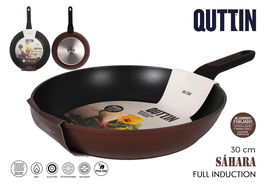 Quttin Sartén 30 cm Aluminio Forjado Mango Soft Full (4 Unidades)