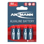Ansmann Pilas Alcalinas Mignon AA LR 6 red-line (Pack de 4)