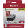 Canon CLI-581XL Multipack Tinta Negra, Cian, Magenta y Amarilla XL con Papel Fotográfico