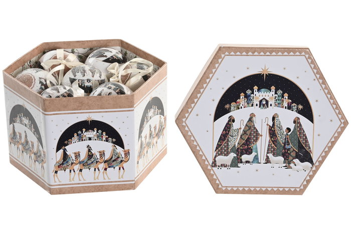DKD Home Decor Decoracion Colgante Navidad Tradicional Multicolor PVC Set de 14 Piezas 21 x 15.5 x 24 cm DKD Home Decor Decoracion Colgante Navidad Tradicional Multicolor PVC Set de 14 Piezas 21 x 15.5 x 24 cm