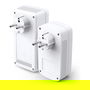 TP-Link TL-WPA8631P KIT Adaptador Powerline AV1300 y AC1200 Wi-Fi Doble Banda Gigabit con Enchufe Integrado