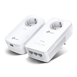 TP-Link TL-WPA8631P KIT Adaptador de Red PowerLine Gigabit Ethernet Wifi 300 Mbit/s Blanco 2 Piezas