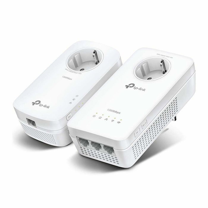 TP-Link TL-WPA8631P KIT Adaptador Powerline AV1300 Wi-Fi AC1200 Blanco TP-Link TL-WPA8631P KIT Adaptador Powerline AV1300 Wi-Fi AC1200 Blanco