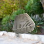 New Garden Conta Hang Lámpara Colgante LED Recargable Gris Taupe
