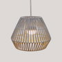 New Garden Conta Hang Lámpara Colgante LED Recargable Gris Taupe