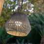New Garden Conta Hang Lámpara Colgante LED Recargable Gris Taupe