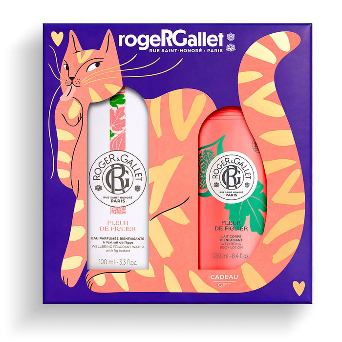 Roger & Gallet Fleur de Figuier Agua Perfumada Bienestar Estuche 2 pz Roger & Gallet Fleur de Figuier Agua Perfumada Bienestar Estuche 2 pz
