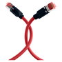 EFB Elektronik Cable Ethernet RJ45 Cat.6A S/FTP 0,25m rojo