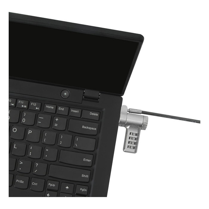 Targus Candado de Seguridad ASP96RGLX con Combinación y Cable de 2 m