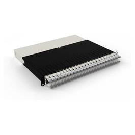 PATCHBOX patchbox.one Sistema de Organización de Cableado 8RU/STP (0.8 m) con 24 Cassettes, Cable de Conexión Patch Cat. 6a U/FTP, Blanco, PoE, 10 Gbit/s