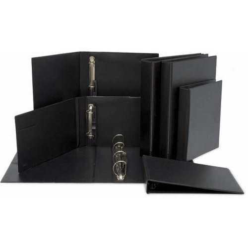 Grafoplas Carpeta PVC 2 anillas 40mm folio negro