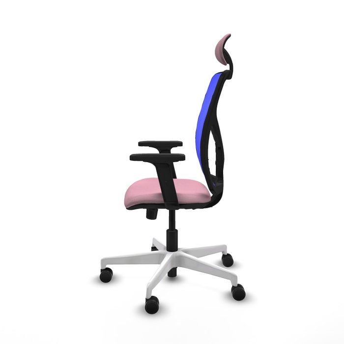 PIQUERAS Y CRESPO Silla de oficina Motilla con mecanismo Sincro, Rosa y Azul PIQUERAS Y CRESPO Silla de oficina Motilla con mecanismo Sincro, Rosa y Azul