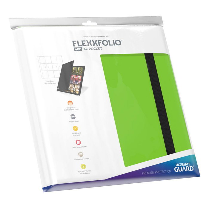 Ultimate Guard Flexxfolio 480 24-Pocket - Light Green Ultimate Guard Flexxfolio 480 24-Pocket - Light Green
