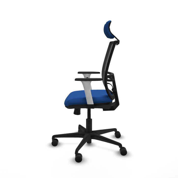 PIQUERAS Y CRESPO Silla de oficina Yunquera Azul con mecanismo Sincro/Traslack PIQUERAS Y CRESPO Silla de oficina Yunquera Azul con mecanismo Sincro/Traslack
