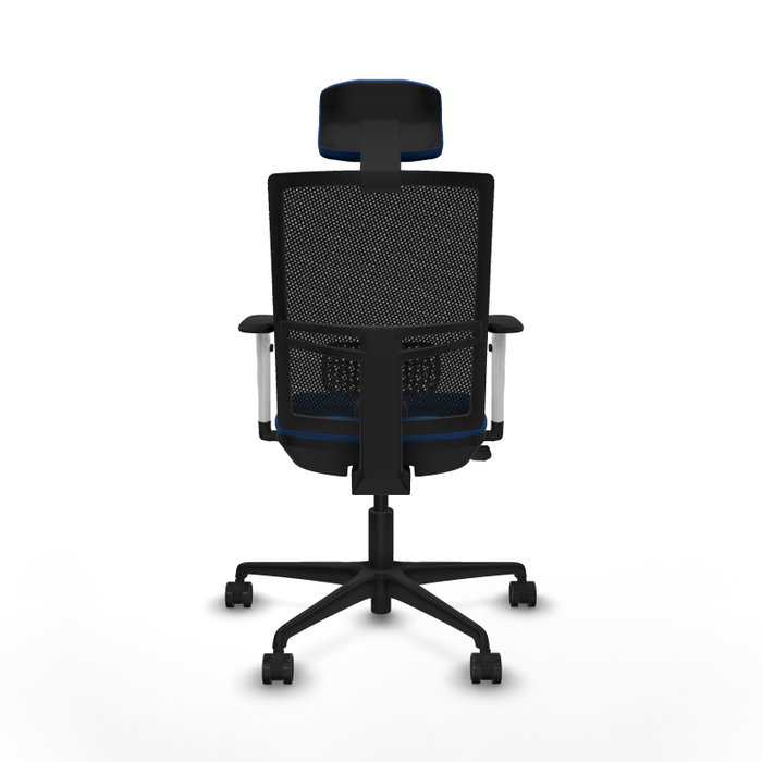 PIQUERAS Y CRESPO Silla de oficina Yunquera Azul con mecanismo Sincro/Traslack PIQUERAS Y CRESPO Silla de oficina Yunquera Azul con mecanismo Sincro/Traslack