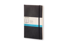 Cuaderno Moleskine Clasico Tapa Blanda 13X21 192H 70Gr. Punteada Con Goma Negra