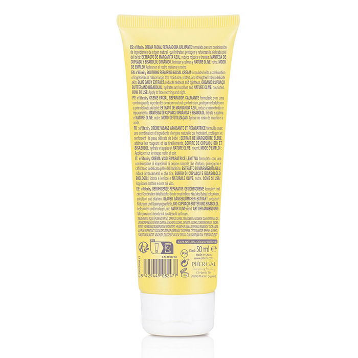 E'LIFEXIR Crema Facial Calmante Eco Baby Care para Bebés 50 ml