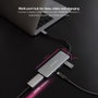 Nanocable Hub USB-C 6 en 1 Gris con HDMI 4K y PD 100W