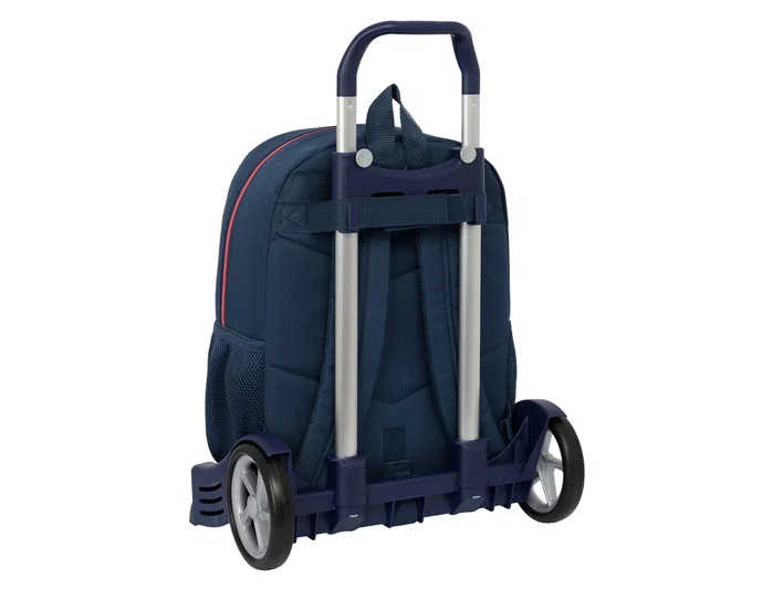 Safta Mochila 754 con Carro Evolution El Ganso Classic Azul 19,25L Safta Mochila 754 con Carro Evolution El Ganso Classic Azul 19,25L