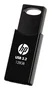 HP 712w Memoria USB Flash Drive 128 GB, USB Tipo A 3.2 Gen 1 (3.1 Gen 1), Negro, Velocidad Lectura 120 MB/s, Factor de Forma Deslizante