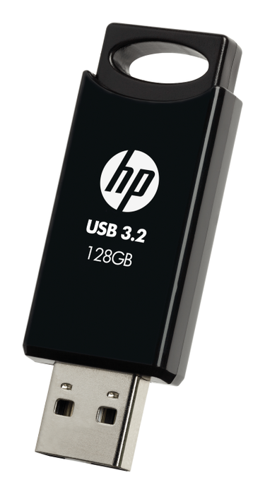 HP 712w Unidad Flash USB 128 GB, USB Tipo A 3.2 Gen 1 (3.1 Gen 1), Negro