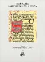 Incunable, Fermín de los Reyes Gómez - BIBLIOTECA NACIONAL