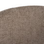 Silla Beige Tejido-Metal Salón 53 X 53 X 77 cm (Set de 2)