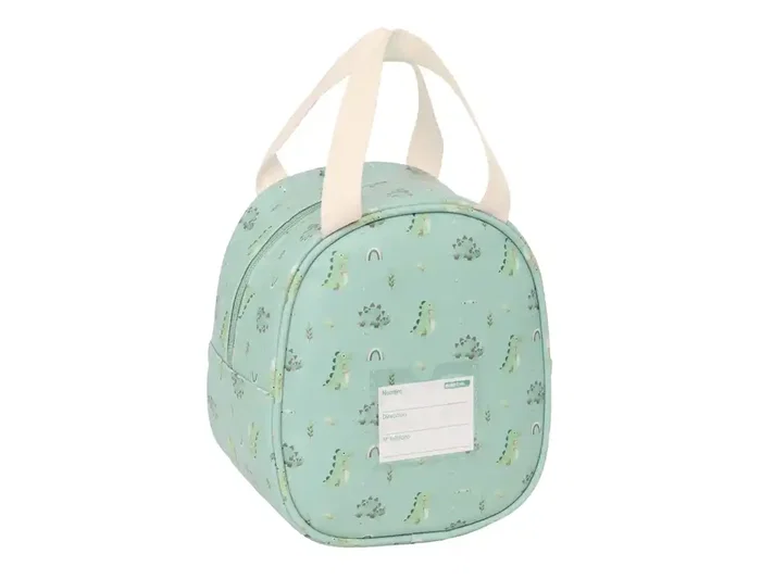 Portameriendas Térmico Safta Dinos Verde