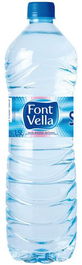 Agua Mineral Natural Font Vella Botella 1.5L (Set de 6)