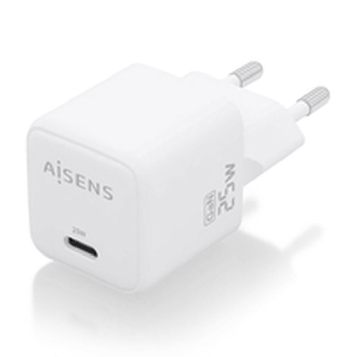Aisens Cargador GaN 25W USB-C Blanco