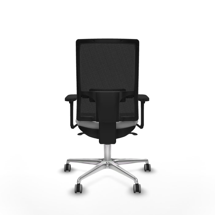 PIQUERAS Y CRESPO Silla de oficina Horna con Mecanismo Sincro, Gris claro y Negro PIQUERAS Y CRESPO Silla de oficina Horna con Mecanismo Sincro, Gris claro y Negro