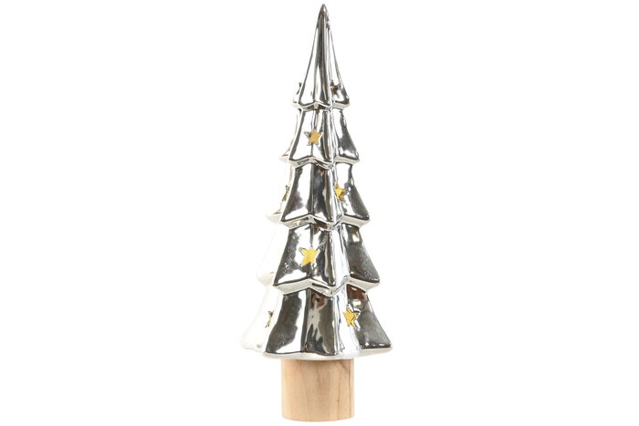 DKD Home Decor Figura LED Árbol en Dolomite (10x9x26,5 cm) DKD Home Decor Figura LED Árbol en Dolomite (10x9x26,5 cm)