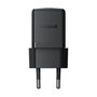 Baseus Palm USB-C 30W Power Delivery Cargador Pared Interruptor Negro - Para 1 Dispositivo, 100-240V EU