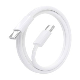 Aisens Cable USB 2.0 60W Tipo USB-C Macho a USB-C Macho Blanco 1,0m Set de 10 Unidades (Set de 10)