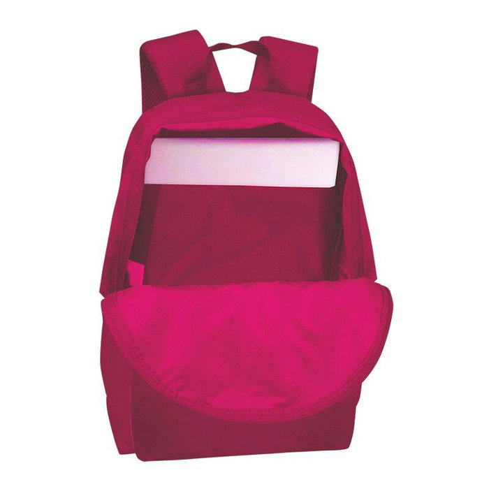 PERONA Mochila Rosas 42cm con Dos Compartimentos, Bolsillo Frontal y Lateral, Adaptable a Carrito