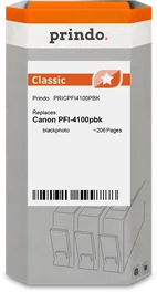Prindo Cartucho de tinta Negro (foto) PRICPFI4100PBK Classic