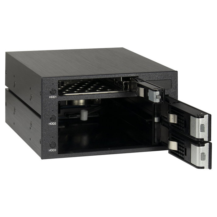 Inter-Tech Wechselrahmen IPC ST-3525 2x5,25 pulg. y 1x2,5 pulg. Inter-Tech Wechselrahmen IPC ST-3525 2x5,25 pulg. y 1x2,5 pulg.