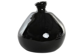 DKD Home Decor Jarrón Negro 31 x 32 x 31 cm