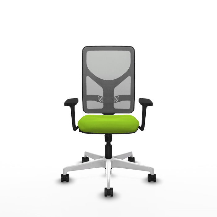 PIQUERAS Y CRESPO Silla de oficina Motilla Pistacho y Gris PIQUERAS Y CRESPO Silla de oficina Motilla Pistacho y Gris