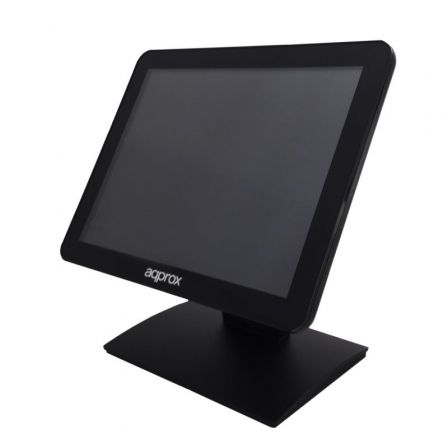 MONITOR TÁCTIL APPROX APPMT15CAP - 15"/38.1CM-1024*768 - 300CD/M2 - 5MS - 160º/140º - GRADO A+ - COMPATIBLE CON VESA - BASE ESTABLE - COLOR NEGRO