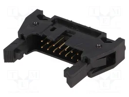3M Conector IDC de 14 pines, recto, THT