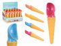 Leknes Cuchara Cono Helado Surtidos Colores 4.5x19.5x4.5 cm (Set de 24)
