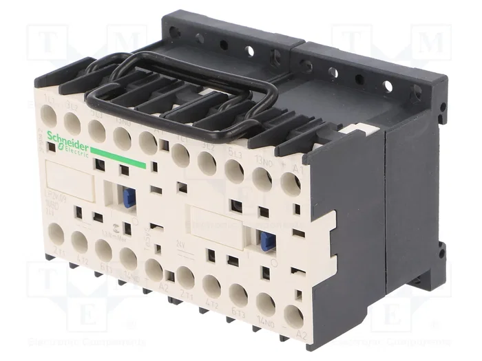 SCHNEIDER ELECTRIC LP2K0910BD Contactor Reversible TeSys K 9A 24VDC SCHNEIDER ELECTRIC LP2K0910BD Contactor Reversible TeSys K 9A 24VDC