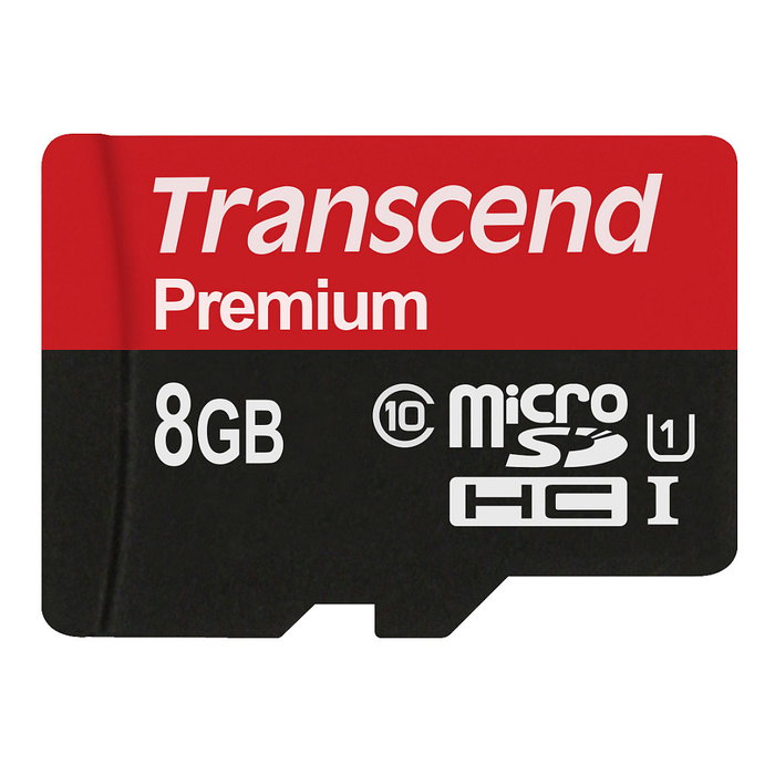 Transcend Tarjeta de Memoria microSDHC 8GB Clase 10 UHS-I, 90 MB/s, Blister Individual Transcend Tarjeta de Memoria microSDHC 8GB Clase 10 UHS-I, 90 MB/s, Blister Individual