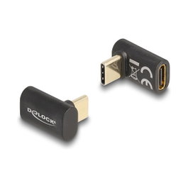 DeLOCK Adaptador USB Type-C 40 Gbps PD 3.0 100 W Angular 8K 60 Hz