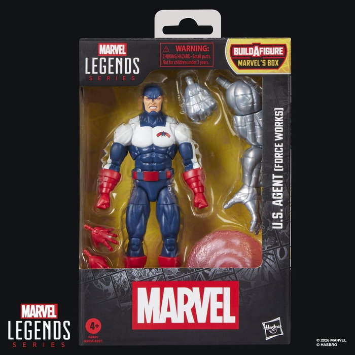 Hasbro Marvel Legends U.S. Agent (Force Works) 15 cm (BAF: Marvel's Box)','sku':'B1E2BPKQM7','ean13':'5010996382511'}​--></thought>{