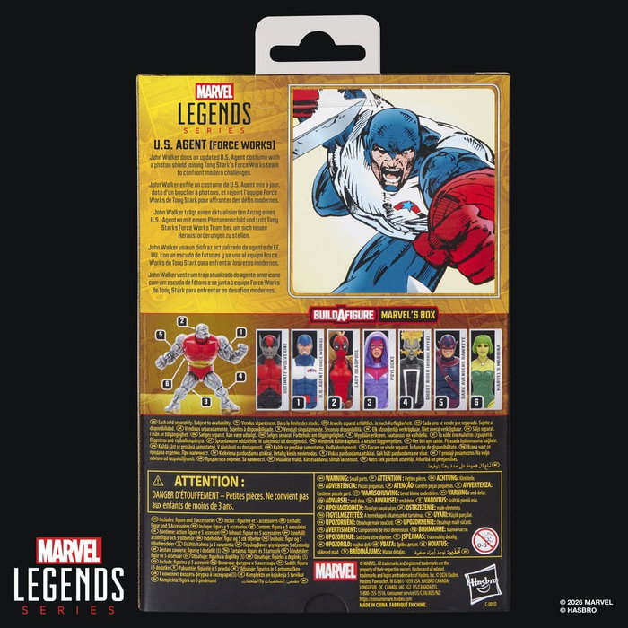 Hasbro Marvel Legends U.S. Agent (Force Works) 15 cm (BAF: Marvel's Box)','sku':'B1E2BPKQM7','ean13':'5010996382511'}​--></thought>{
