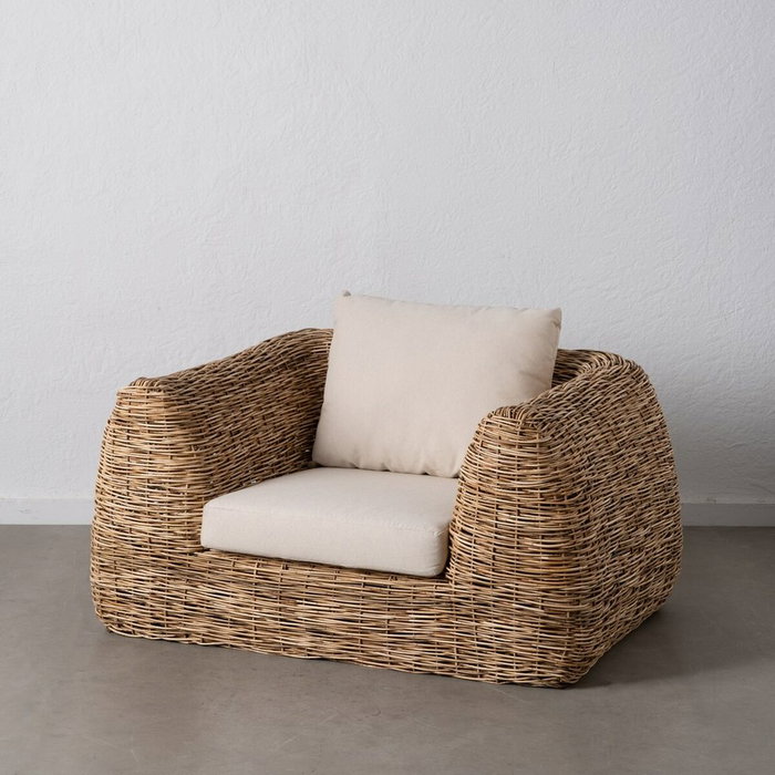 Sillón de jardín Natural 111 x 97 x 63 cm