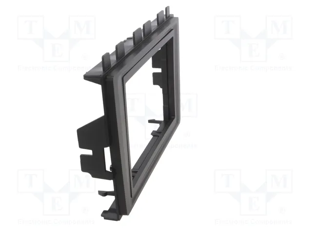ACV Bastidor de montaje de radio 2 DIN negro para VW